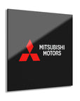 Black Mitsubishi Acrylic Prints (French Cleat Hanging)™