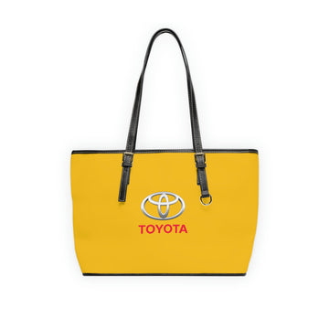 Yellow Toyota Leather Shoulder Bag™
