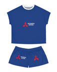 Women's Dark Blue Mitsubishi Short Pajama Set™