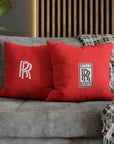 Red Rolls Royce Spun Polyester pillowcase™