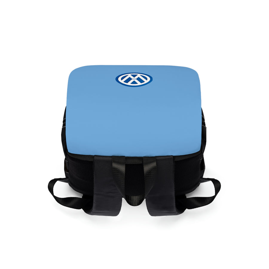 Unisex Light Blue Volkswagen Casual Shoulder Backpack™