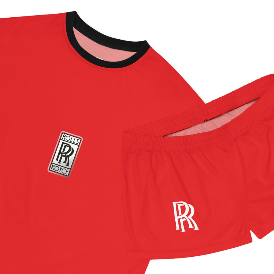 Women's Red Rolls Royce Short Pajama Set™