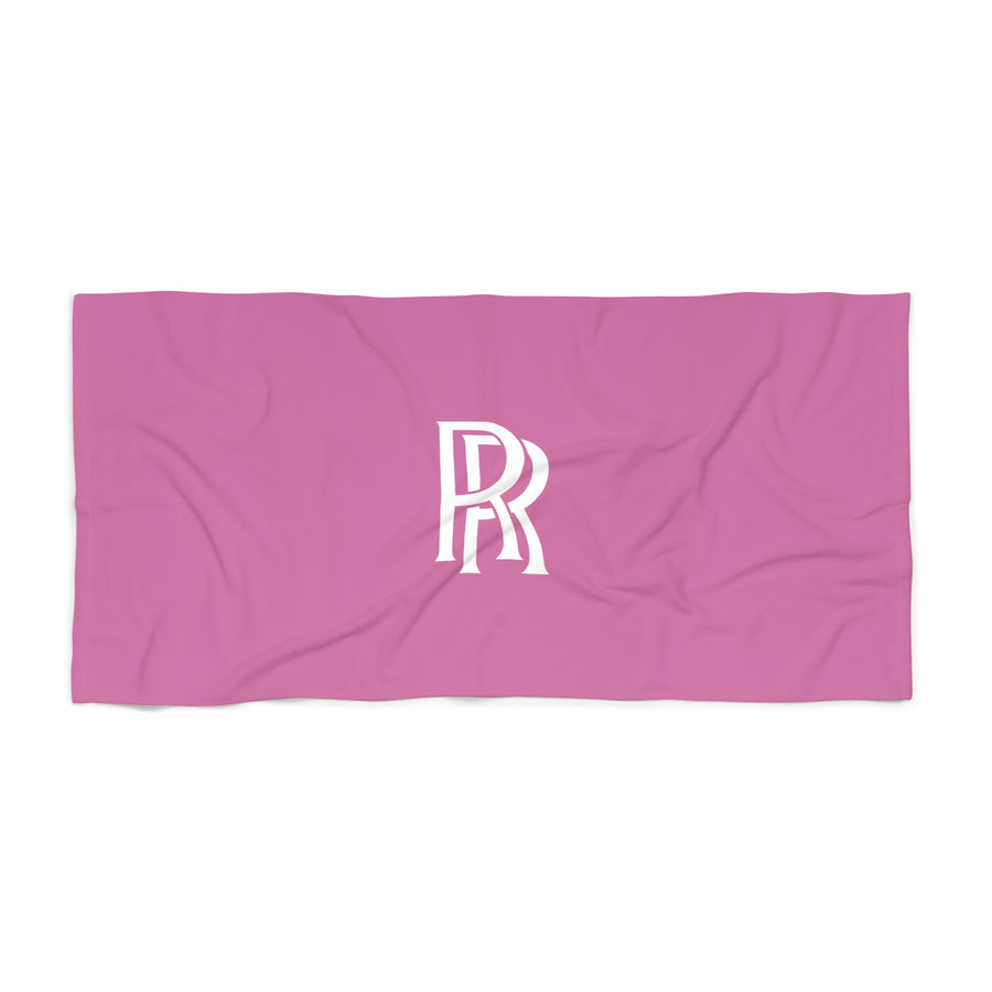Light Pink Rolls Royce Beach Towel™
