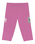 Women's Light Pink Rolls Royce Capri Leggings™