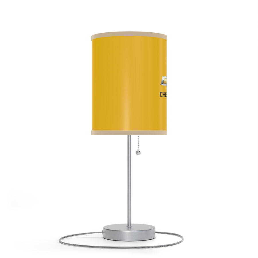 Yellow Chevrolet Lamp on a Stand, US|CA plug™