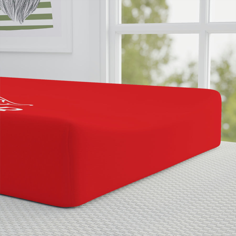 Red Jaguar Baby Changing Pad Cover™