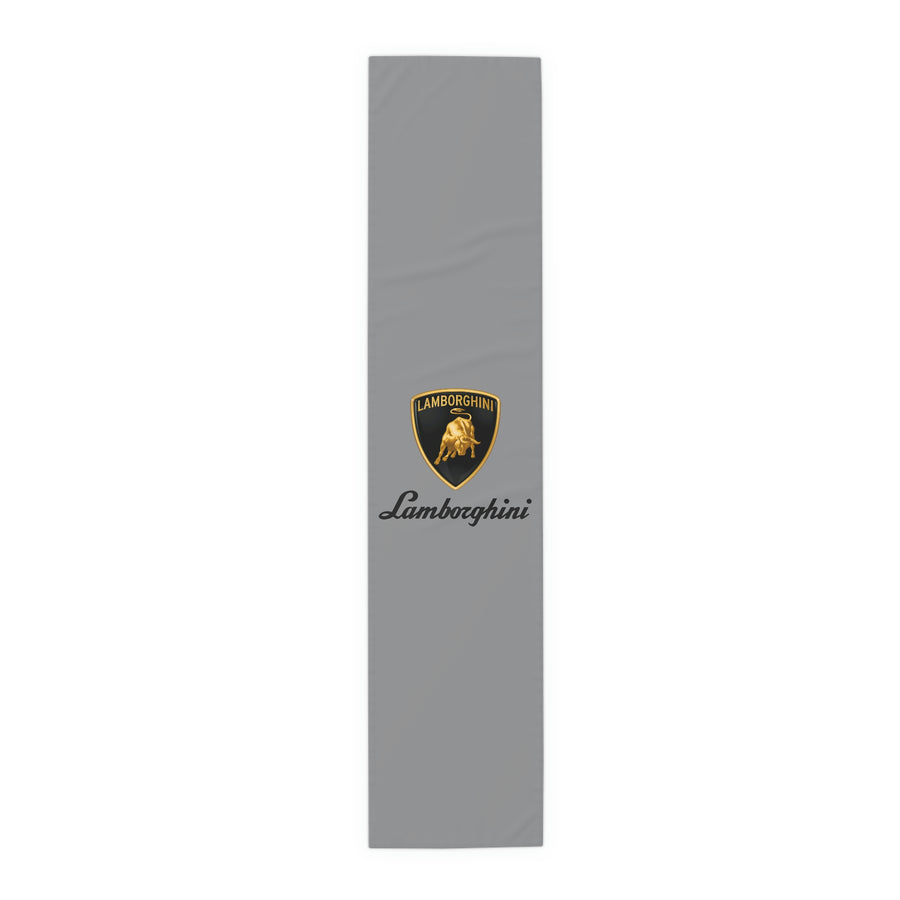 Grey Lamborghini Table Runner (Cotton, Poly)™