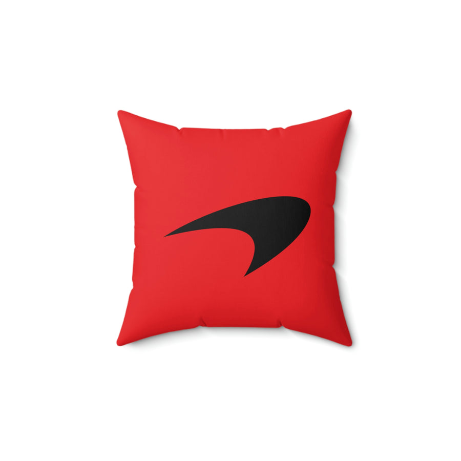 Red Mclaren Spun Polyester Square Pillow™