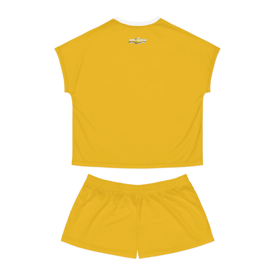 Women's Yellow Chevrolet Short Pajama Set™