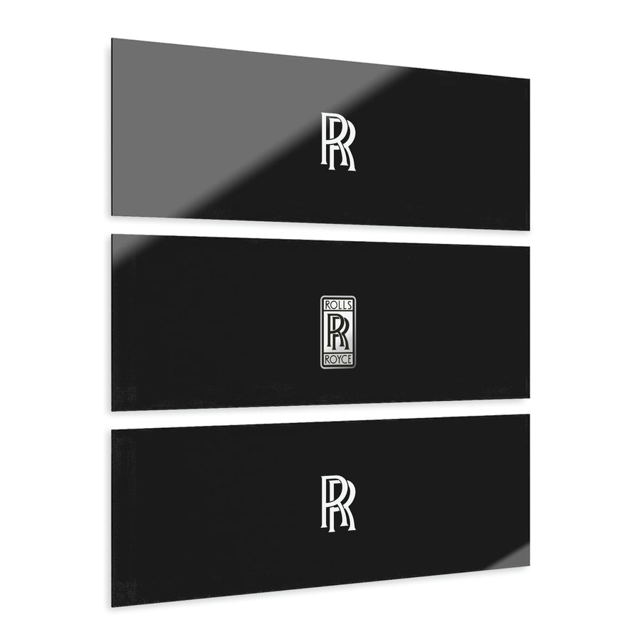 Black Rolls Royce Acrylic Prints (Triptych)™