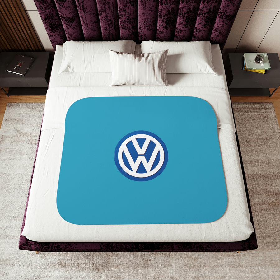 Turquoise Volkswagen Sherpa Blanket™