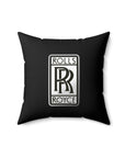 Black Rolls Royce Spun Polyester Square Pillow™