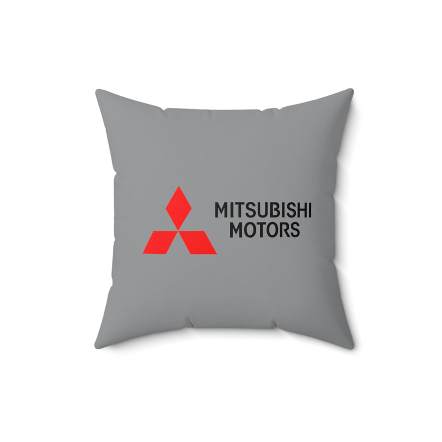 Grey Mitsubishi Spun Polyester Square Pillow™