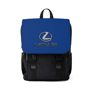 Unisex Dark Blue Lexus Casual Shoulder Backpack™