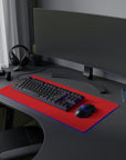 Red Jaguar LED Gaming Mouse Pad™