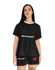 Women's Black McLaren Short Pajama Set™