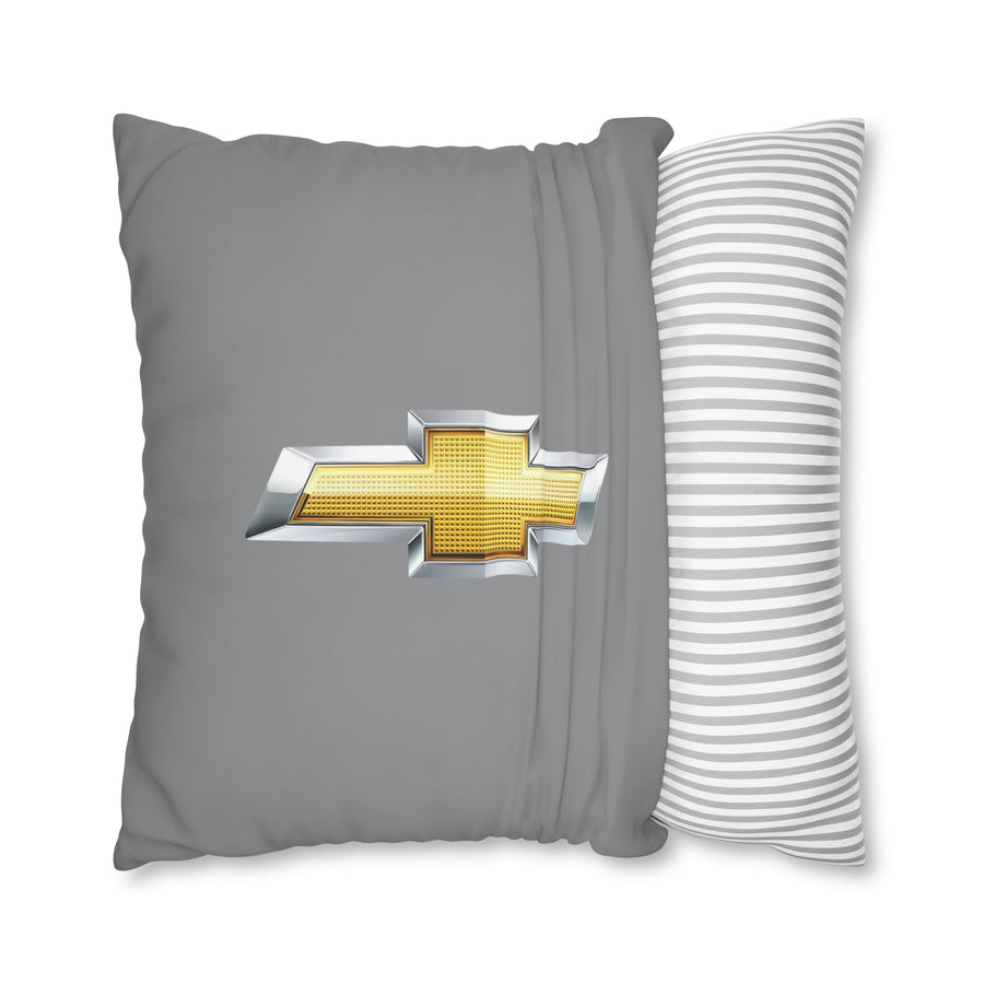 Grey Chevrolet Spun Polyester pillowcase™