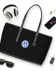 Black Volkswagen Leather Shoulder Bag™