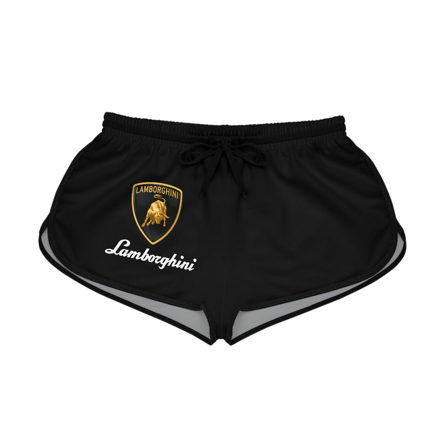 Women's Black Lamborghini Relaxed Shorts™