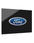 Black Ford Acrylic Prints (French Cleat Hanging)™