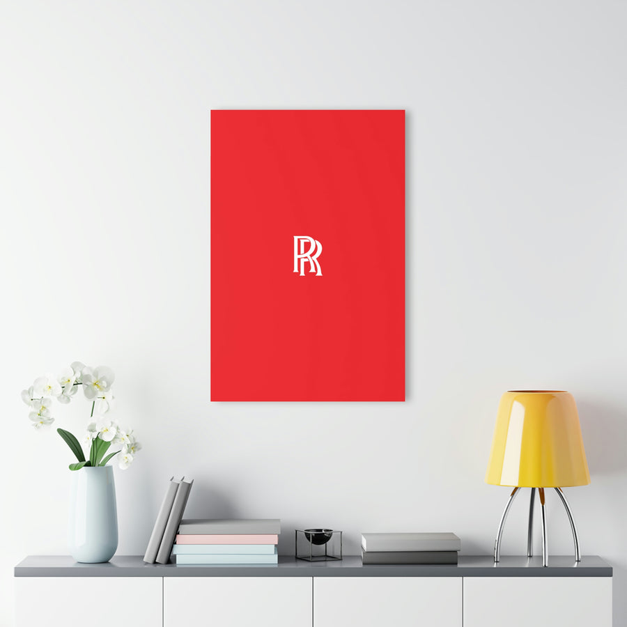 Red Rolls Royce Acrylic Prints (French Cleat Hanging)™