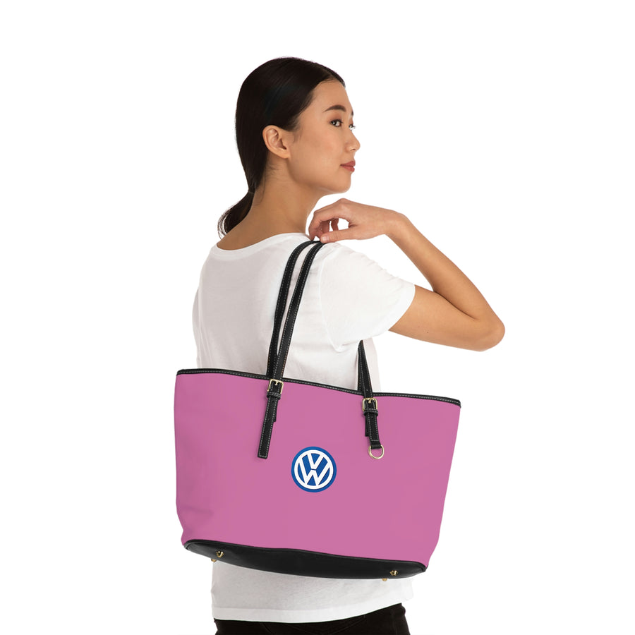 Pink Volkswagen Leather Shoulder Bag™