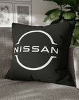 Black Spun Polyester Nissan GTR pillowcase™