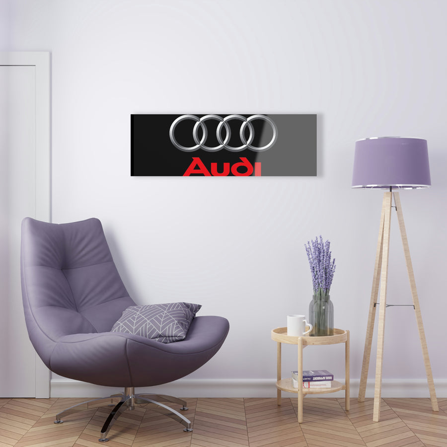 Black Audi Acrylic Prints™