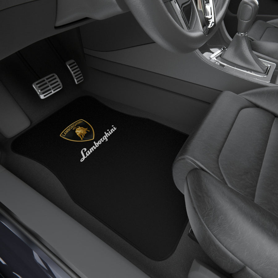 Black Lamborghini Car Mats (Set of 4)™