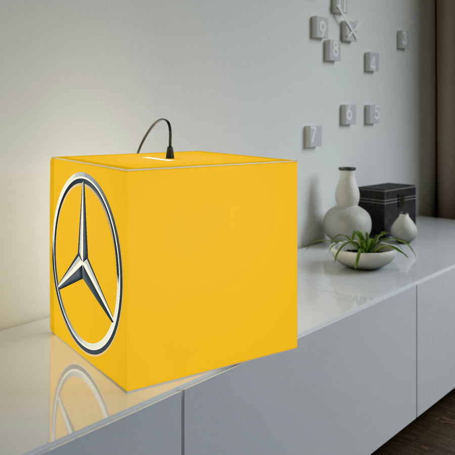 Yellow Mercedes Light Cube Lamp™