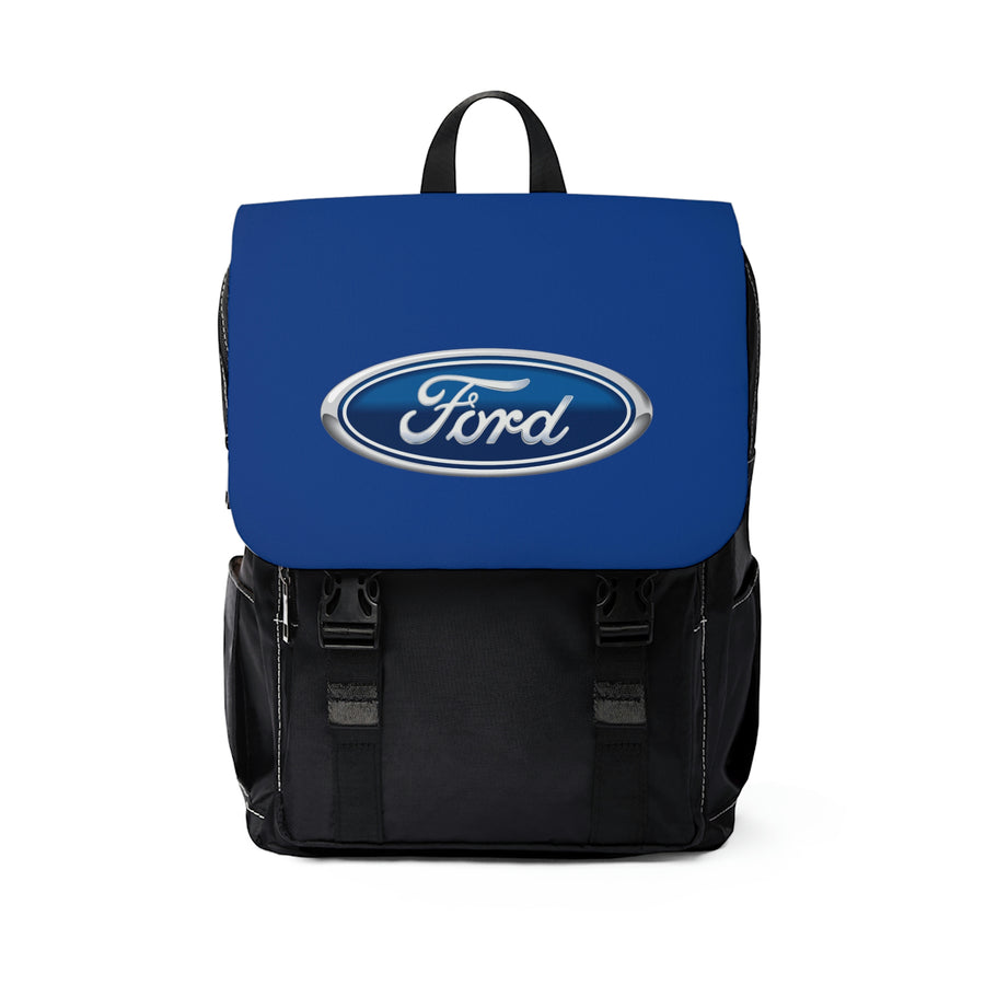 Unisex Dark Blue Ford Casual Shoulder Backpack™