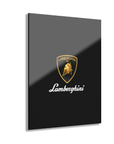 Black Lamborghini Acrylic Prints (French Cleat Hanging)™