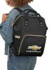 Black Chevrolet Multifunctional Diaper Backpack™