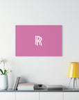 Light Pink Rolls Royce Acrylic Prints (French Cleat Hanging)™