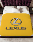 Yellow Lexus Sherpa Blanket™