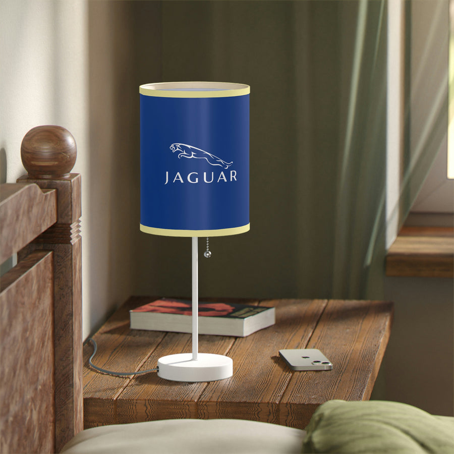 Dark Blue Jaguar Lamp on a Stand, US|CA plug™