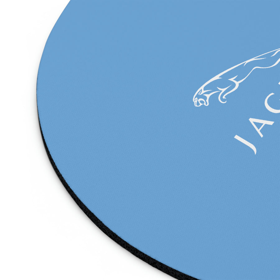 Light Blue Jaguar Mouse Pad™