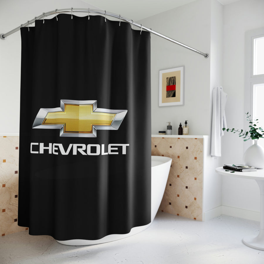 Black Chevrolet Shower Curtain™