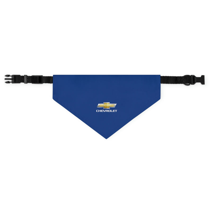 Dark Blue Chevrolet Pet Bandana Collar™