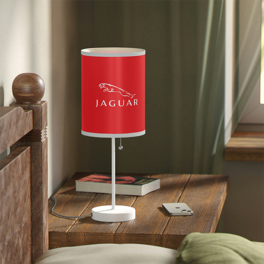 Red Jaguar Lamp on a Stand, US|CA plug™