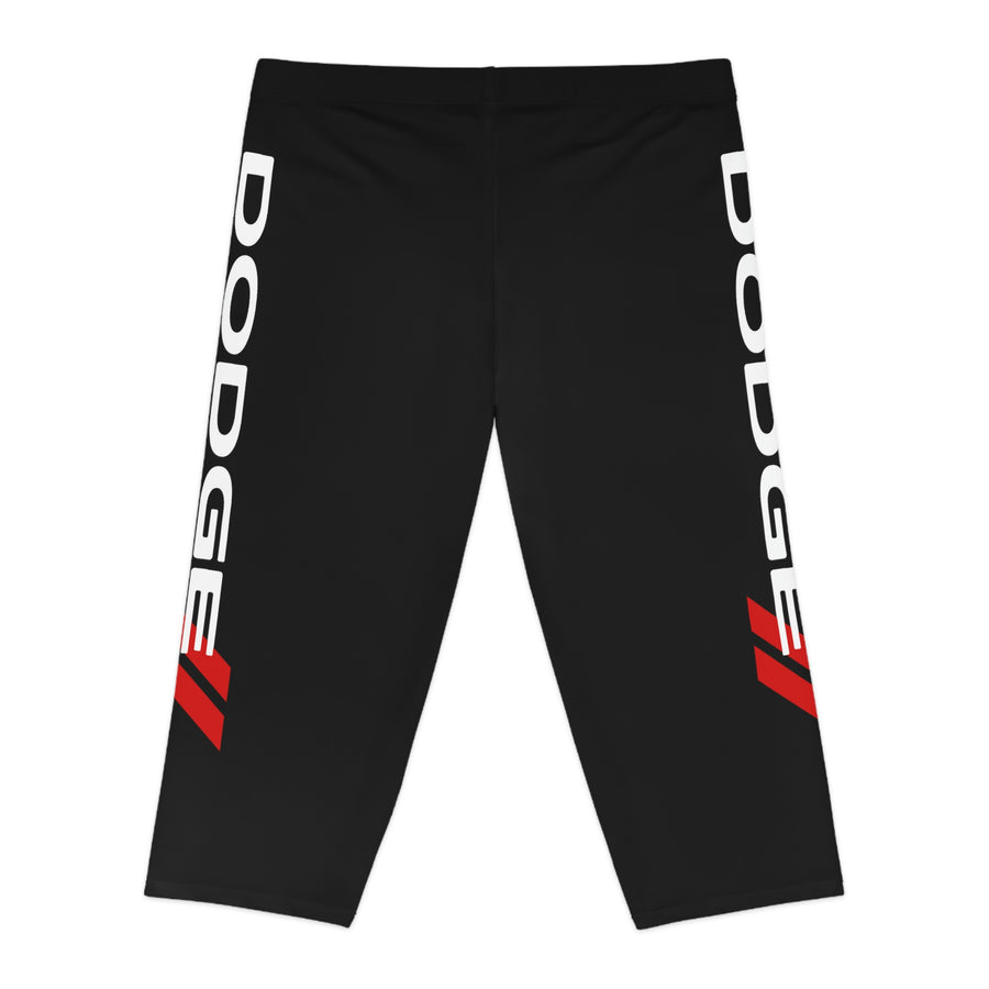 Women's Capri Dodge Black Leggings™