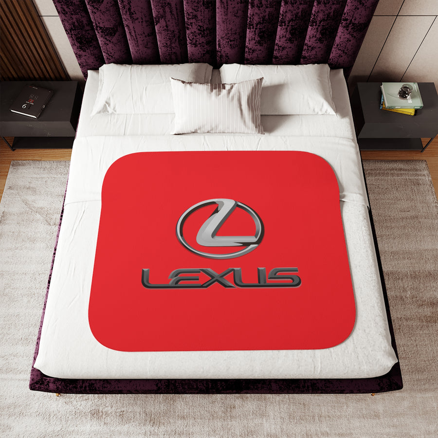 Red Lexus Sherpa Blanket™