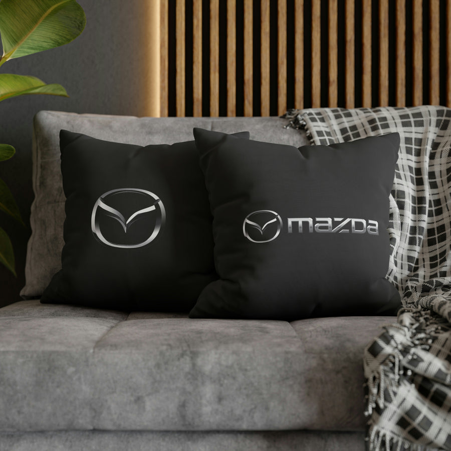 Black Mazda Spun Polyester pillowcase™