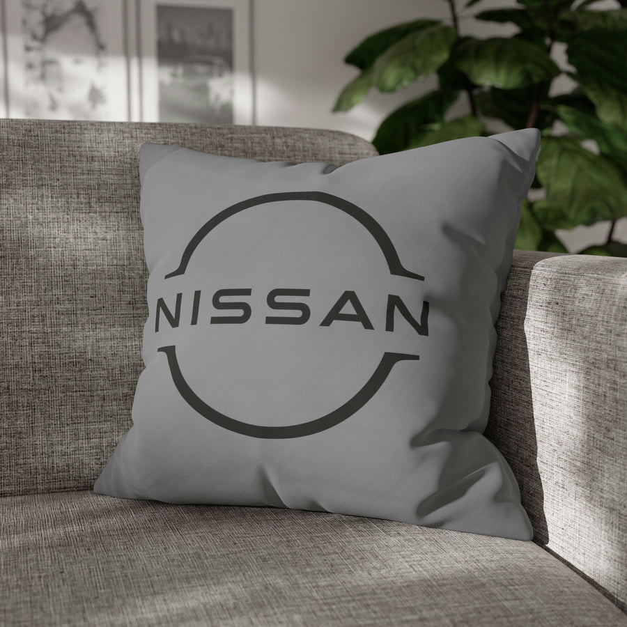 Grey Spun Polyester Nissan GTR pillowcase™