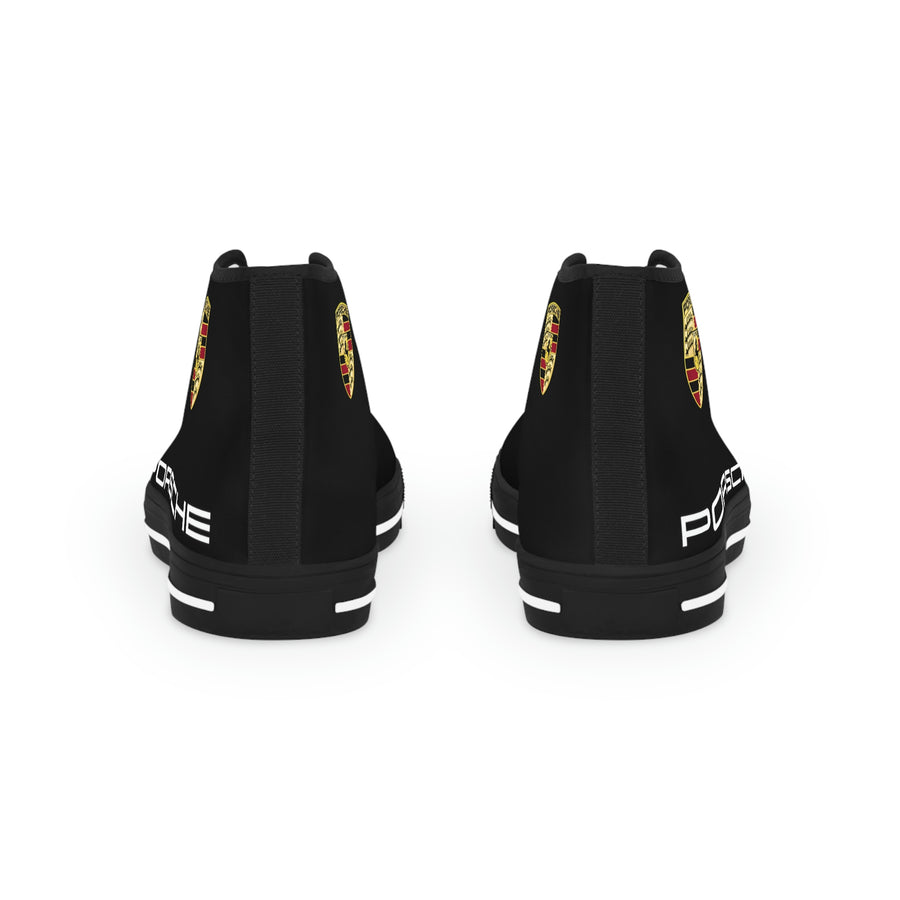 Men's Black High Top Porsche Sneakers™