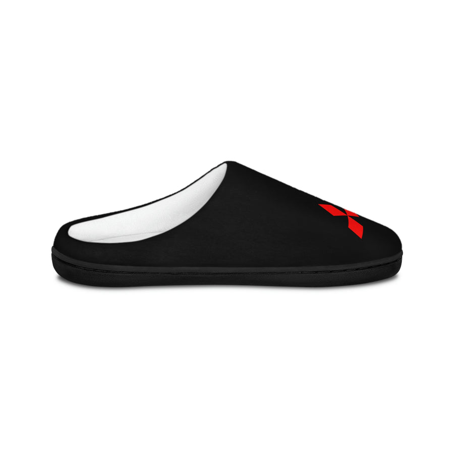 Unisex Black Mitsubishi Indoor Slippers™