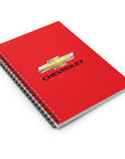 Red Chevrolet Spiral Notebook - Ruled Line™