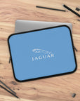 Light Blue Jaguar Laptop Sleeve™