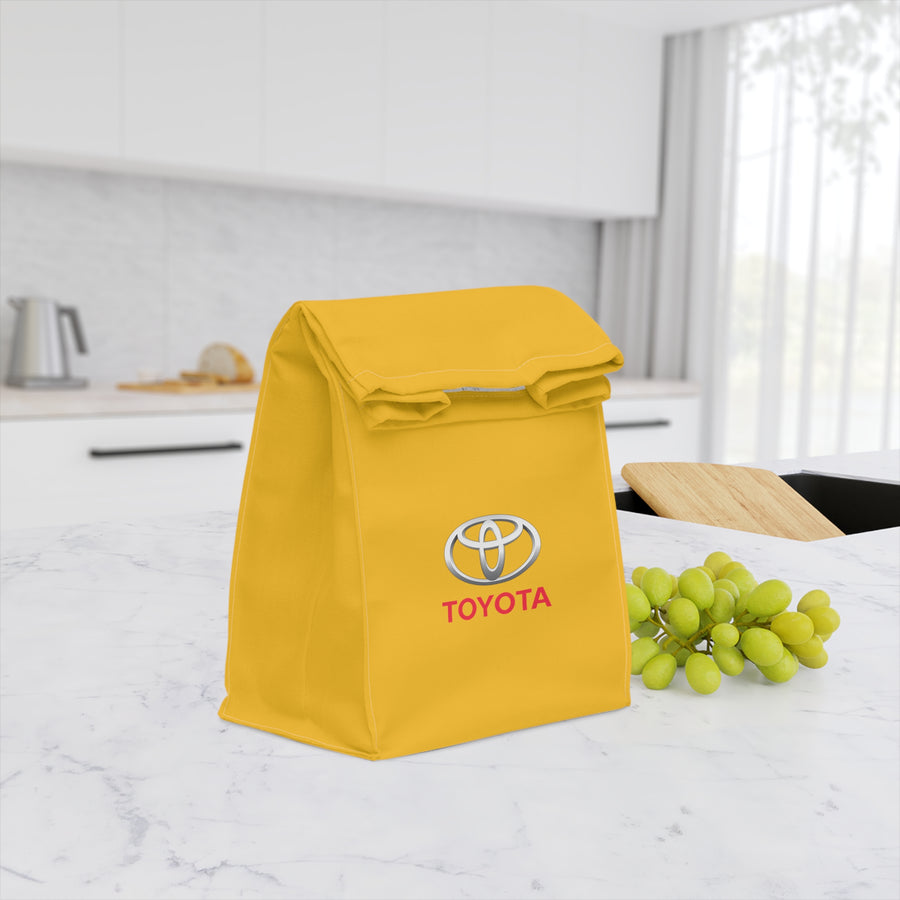 Yellow Toyota Polyester Lunch Bag™