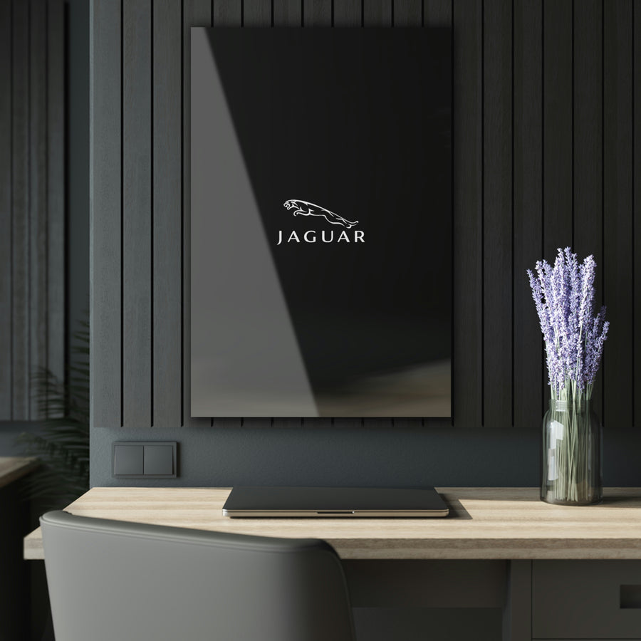Black Jaguar Acrylic Prints (French Cleat Hanging)™